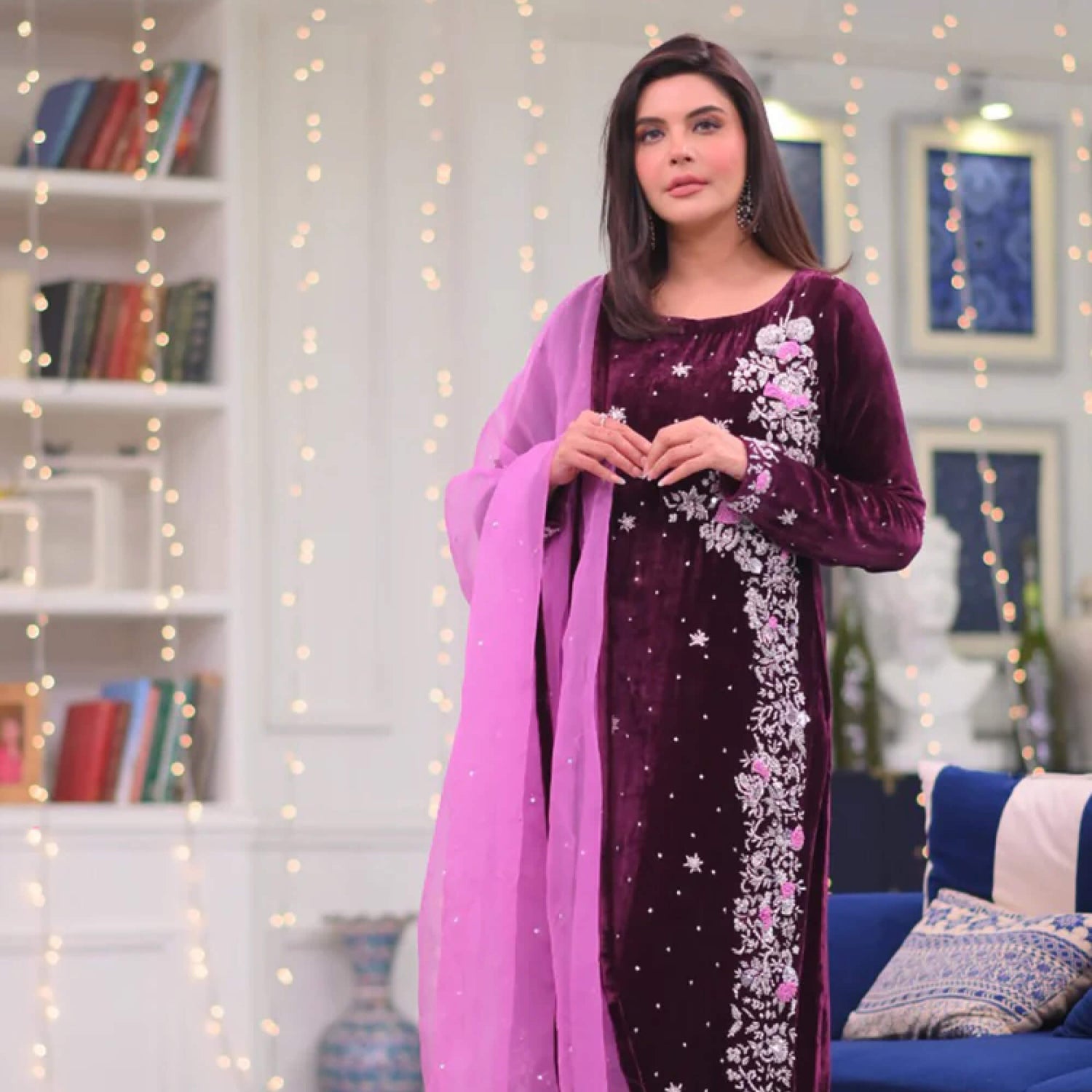 Pakistani Velvet Dresses | YNida